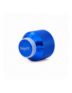 Balystik Bouchon en aluminium CNC pour bouteille HPA avec joints - Cobalt Blue