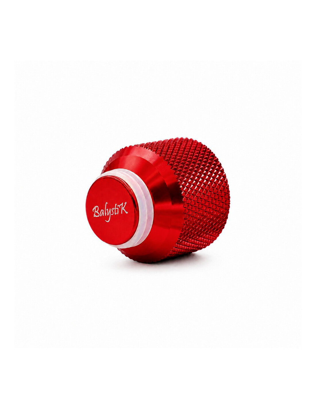 Balystik Bouchon en aluminium CNC pour bouteille HPA avec joints - Inferno Red