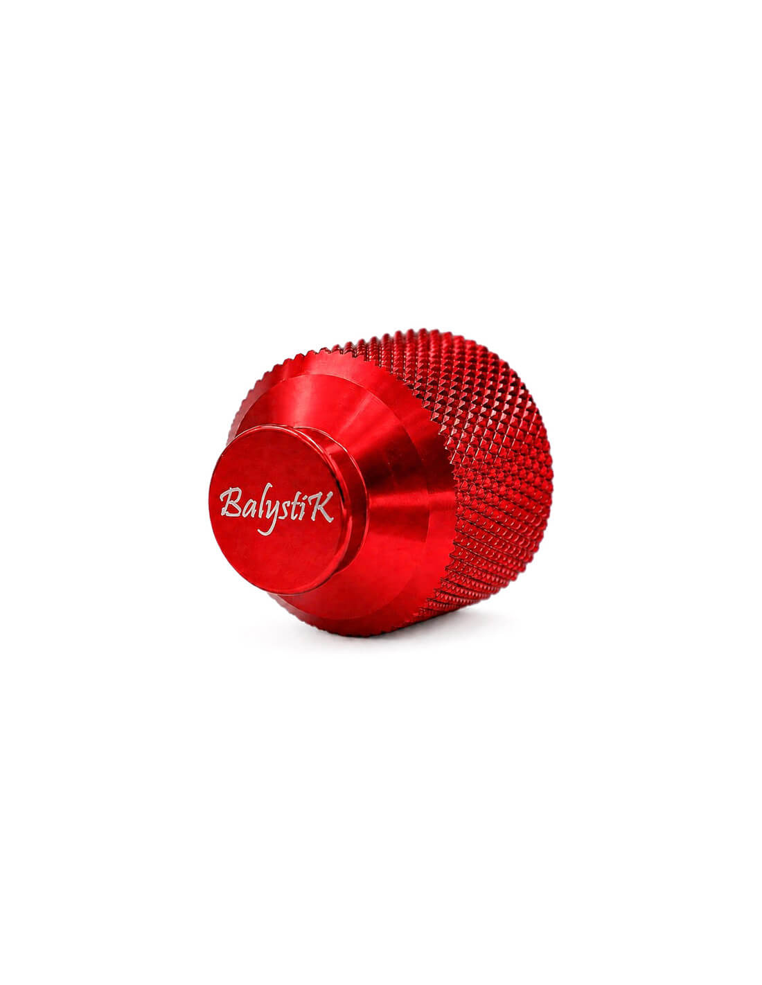 Balystik Bouchon en aluminium CNC pour bouteille HPA avec joints - Inferno Red