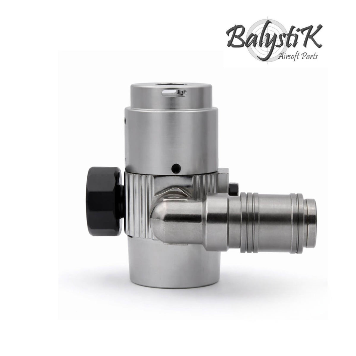 Balystik HPR200 Ultra-Compact HPA Regulator – Titanium Silver – EU