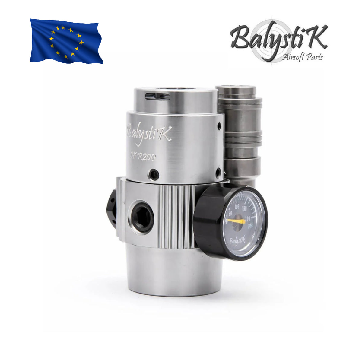 Balystik Régulateur HPA HPR200 Ultra compact - Titanium Silver - EU