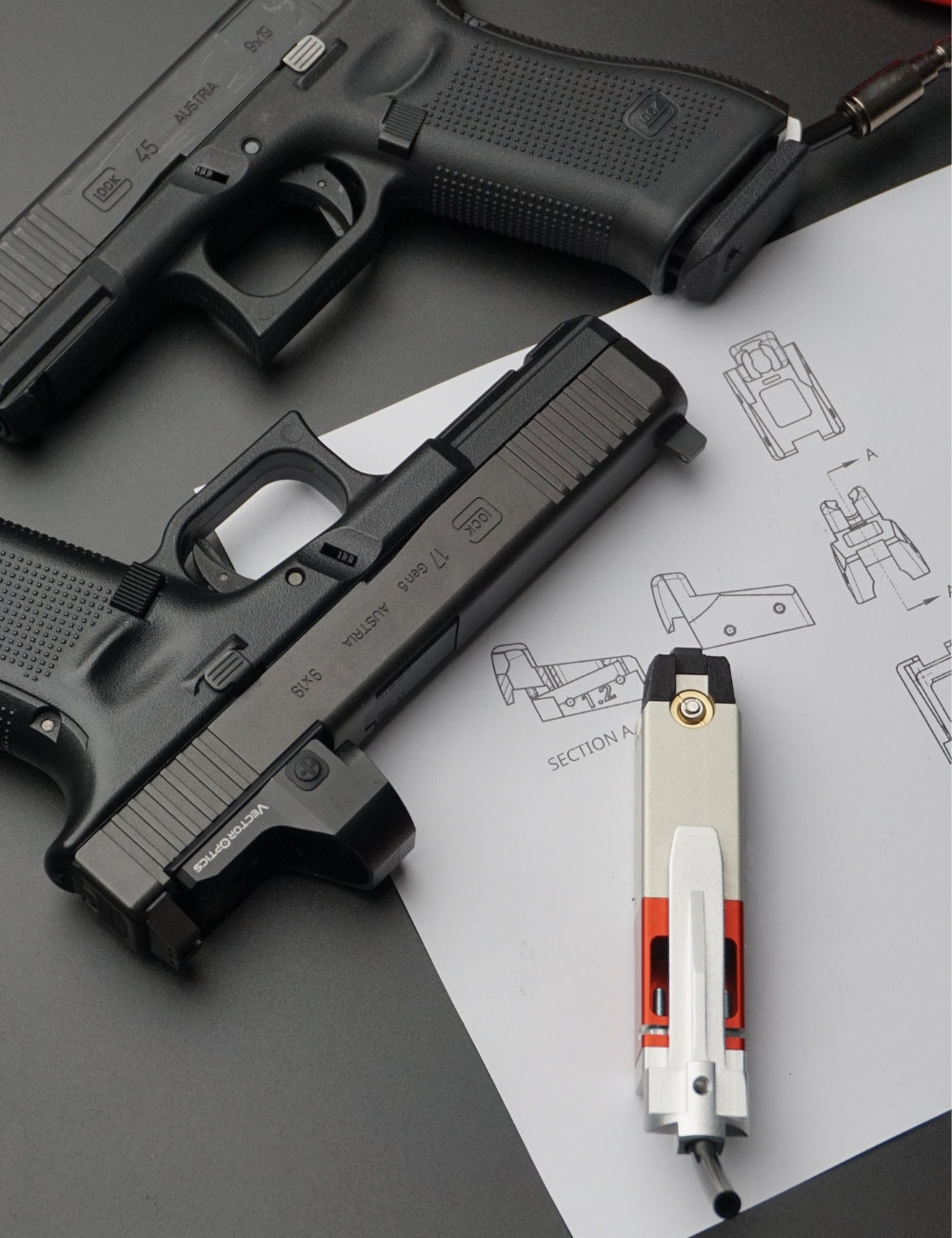 INFINITE V3 - HPA Conversion Kit for Tokyo Marui G17 gen 4|5 - Limited edition